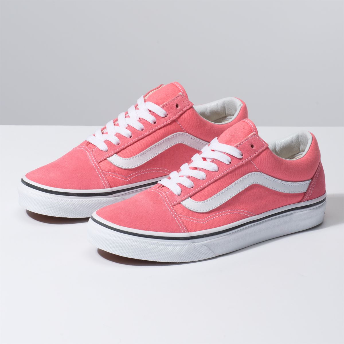 Vans old outlet skool rosas hombre